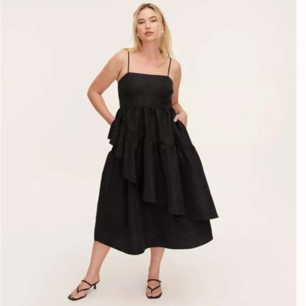 Kate Spade x Target Tiered Ruffle Midi Tank Dress Size XS
